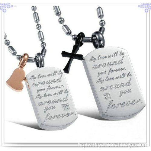 Stainless Steel Jewelry Fashion Necklace for Lovers (HR2034)